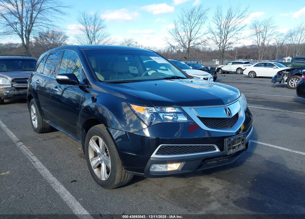2012 ACURA MDX VIN: 2HNYD2H26CH516804