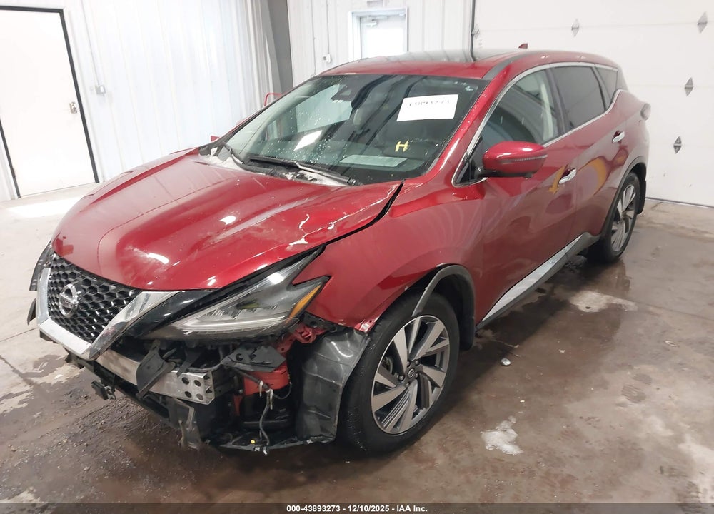 2021 NISSAN MURANO SL INTELLIGENT AWD VIN: 5N1AZ2CSXMC124098