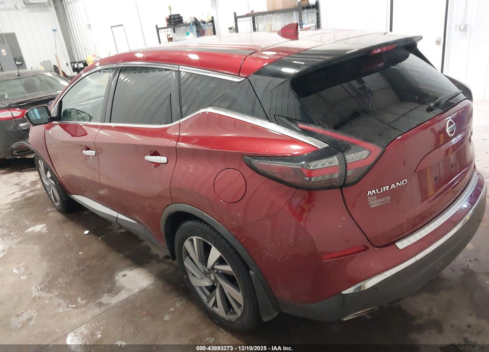2021 NISSAN MURANO SL INTELLIGENT AWD VIN: 5N1AZ2CSXMC124098