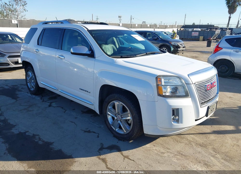 2013 GMC TERRAIN DENALI VIN: 2GKALYEK4D6209652