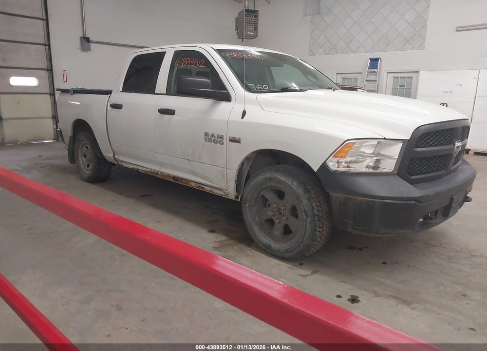 2017 RAM 1500 TRADESMAN  4X4 5'7 BOX VIN: 1C6RR7KT7HS820337