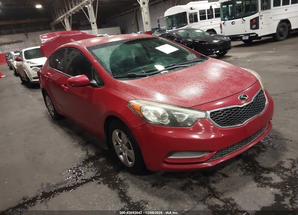 2016 KIA FORTE LX VIN: KNAFK4A69G5462260