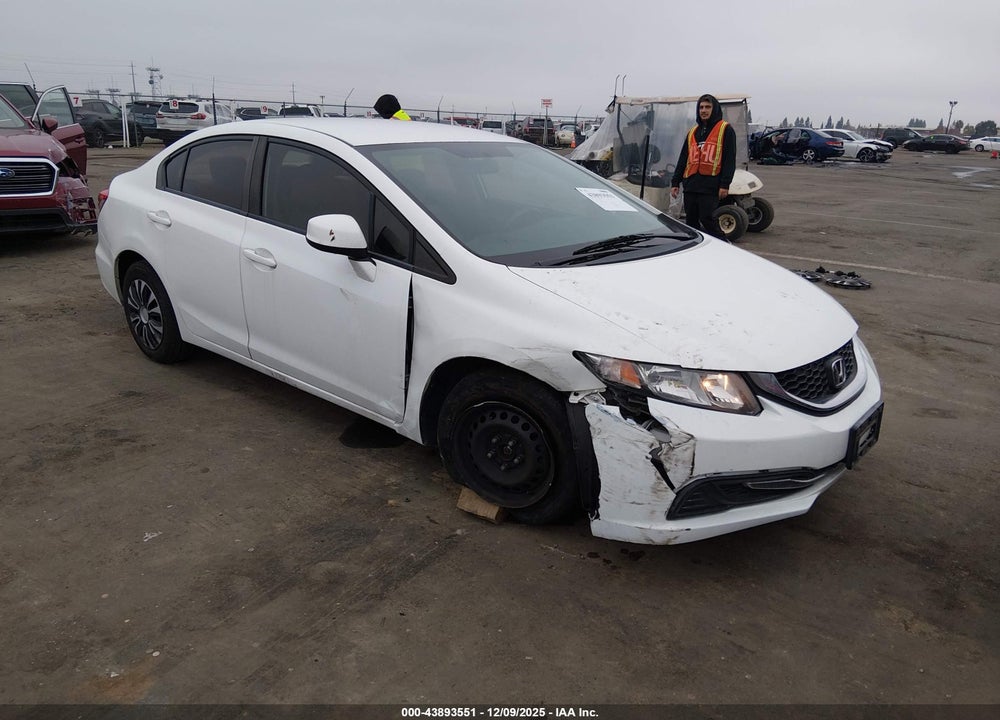 2015 HONDA CIVIC LX VIN: 19XFB2F51FE278215