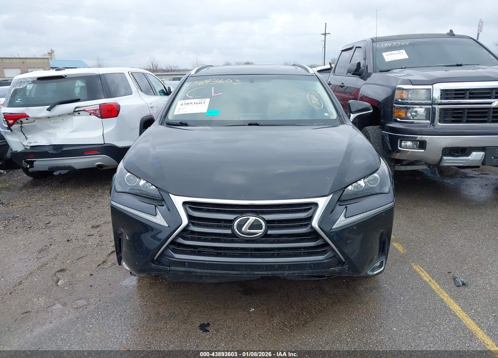 2017 LEXUS NX 200T VIN: JTJBARBZ0H2114941