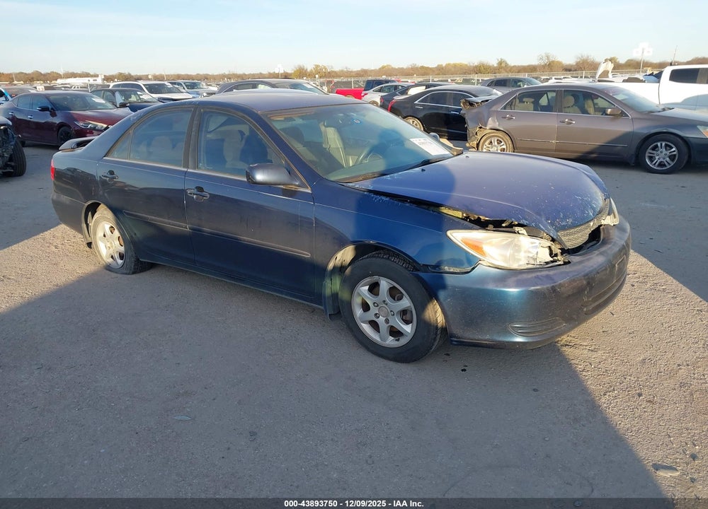 2002 TOYOTA CAMRY LE VIN: 4T1BE32K32U540864