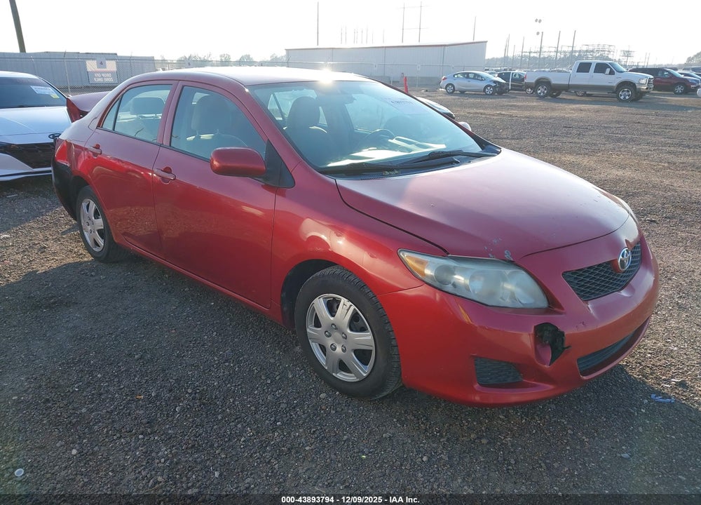 2010 TOYOTA COROLLA LE VIN: 2T1BU4EEXAC465658