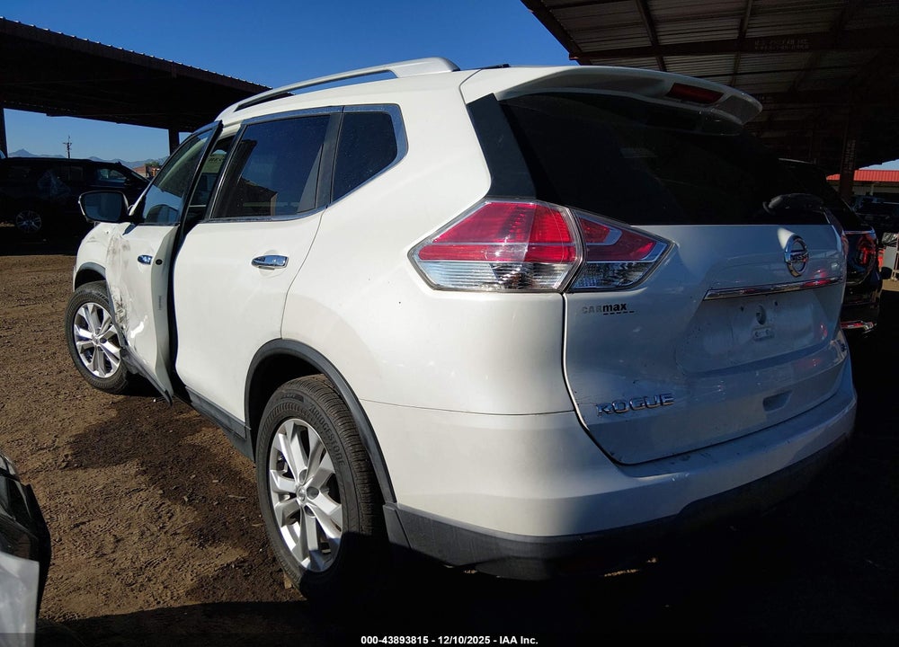 2015 NISSAN ROGUE SV VIN: 5N1AT2ML1FC845180