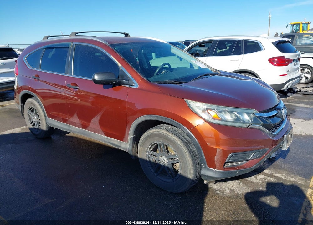 2015 HONDA CR-V LX VIN: 5J6RM3H30FL002487