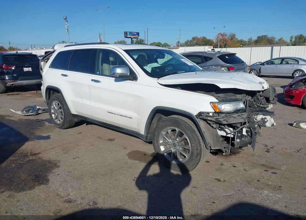 2015 JEEP GRAND CHEROKEE LIMITED VIN: 1C4RJEBG0FC668917