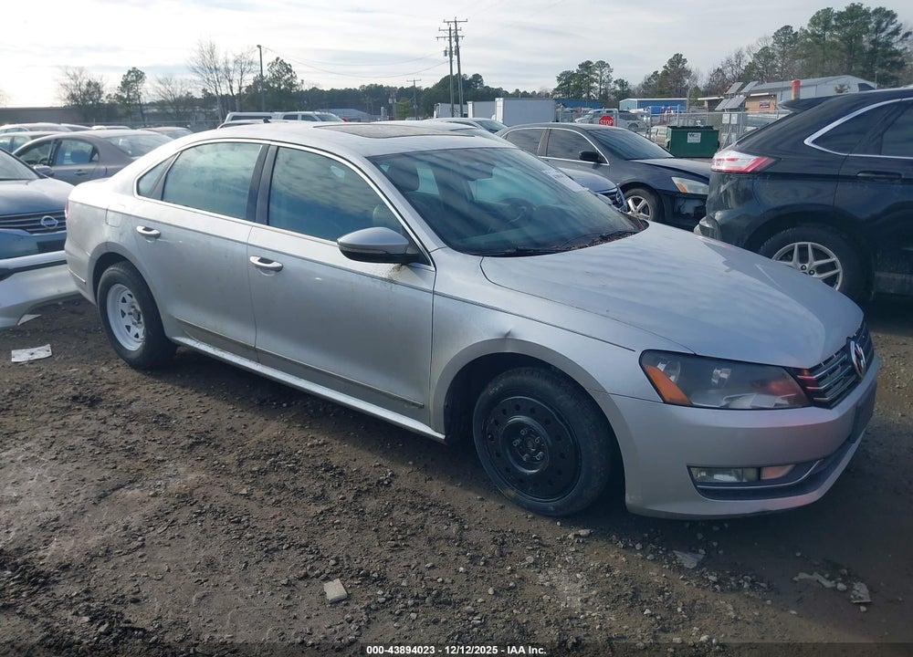 2012 VOLKSWAGEN PASSAT 2.0L TDI SEL PREMIUM VIN: 1VWCN7A3XCC094811