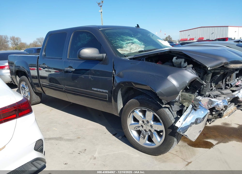 2011 GMC SIERRA 1500 SL VIN: 3GTP1UEA9BG155648