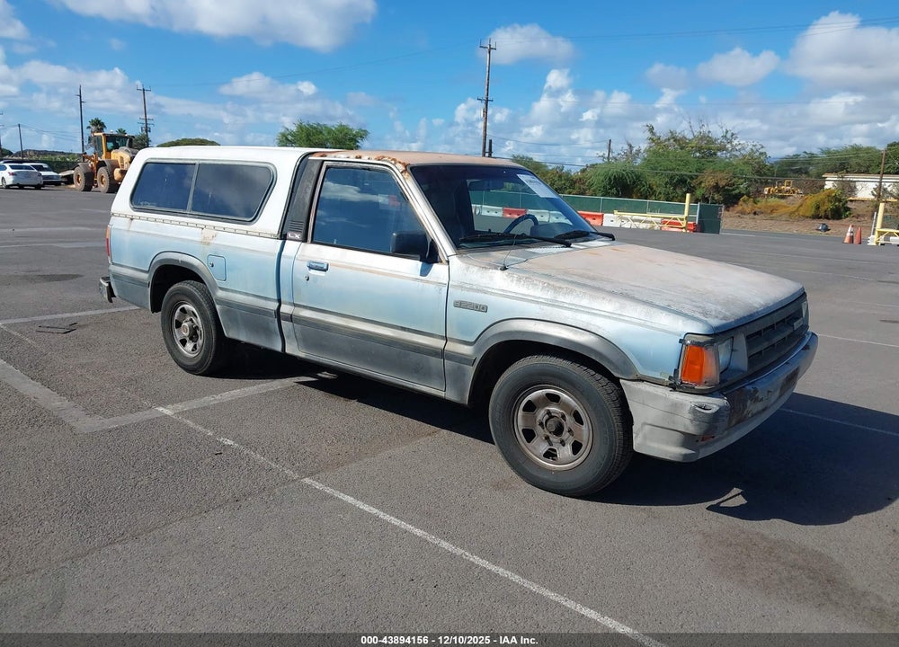 1987 MAZDA B2200 SHORT BED VIN: JM2UF1133H0150867