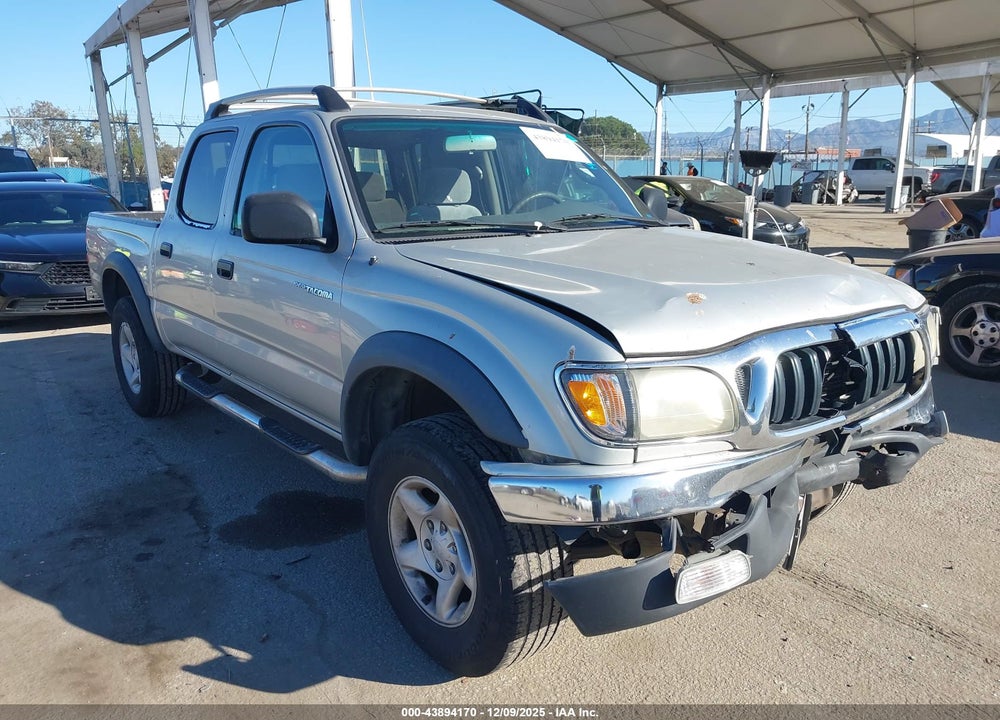 2002 TOYOTA TACOMA PRERUNNER V6 VIN: 5TEGN92N12Z009578