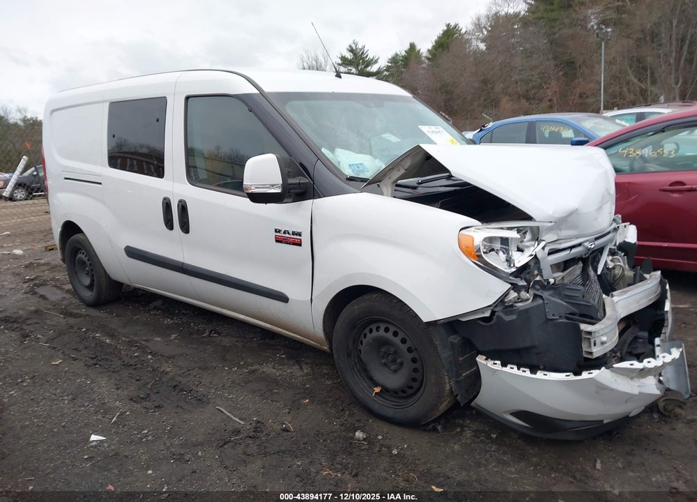 2016 RAM PROMASTER CITY TRADESMAN SLT VIN: ZFBERFBT6G6C14011