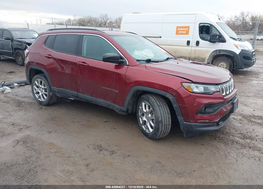 2022 JEEP COMPASS LATITUDE LUX 4X4 VIN: 3C4NJDFB7NT118446