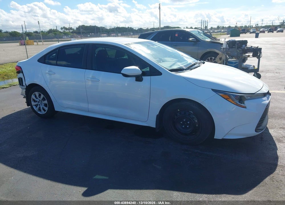 2025 TOYOTA COROLLA LE VIN: 5YFB4MDEXSP284790
