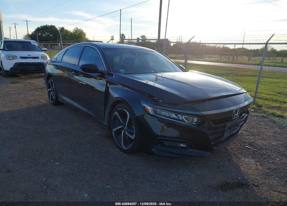 2019 HONDA ACCORD SPORT VIN: 1HGCV1F33KA090863