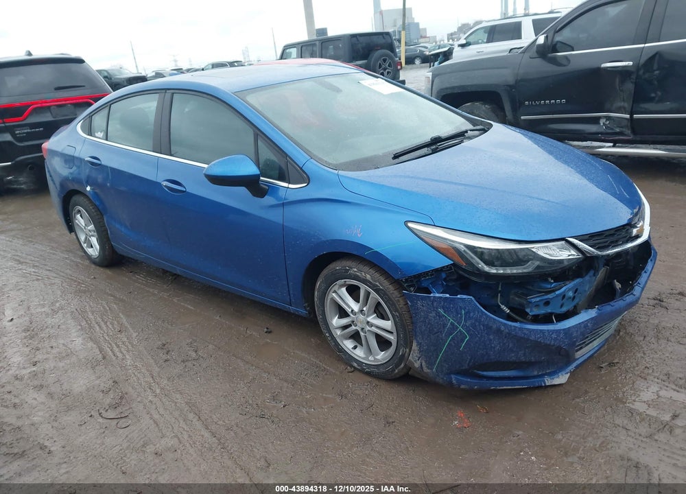 2016 CHEVROLET CRUZE LT AUTO VIN: 1G1BE5SM3G7328773