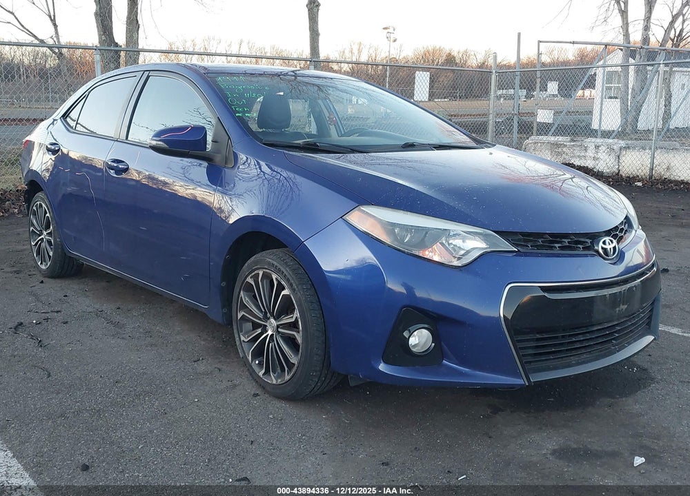 2015 TOYOTA COROLLA S PLUS VIN: 2T1BURHEXFC244593
