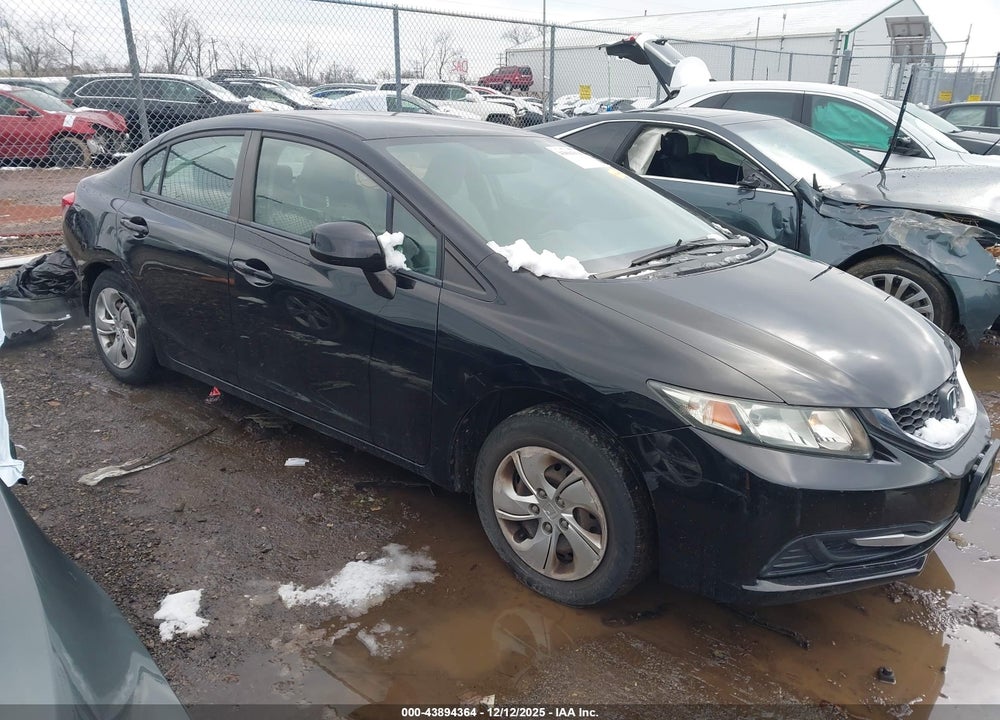 2013 HONDA CIVIC LX VIN: 19XFB2F56DE042933