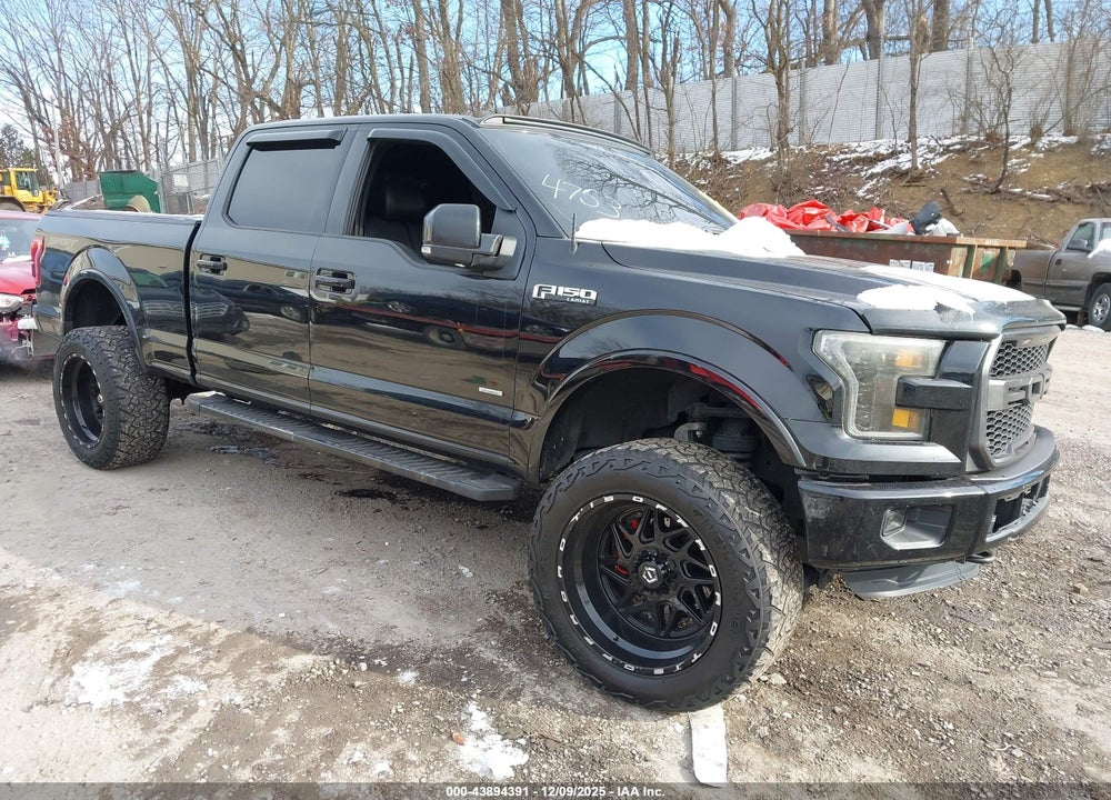 2016 FORD F-150 LARIAT VIN: 1FTFW1EG7GFD24753
