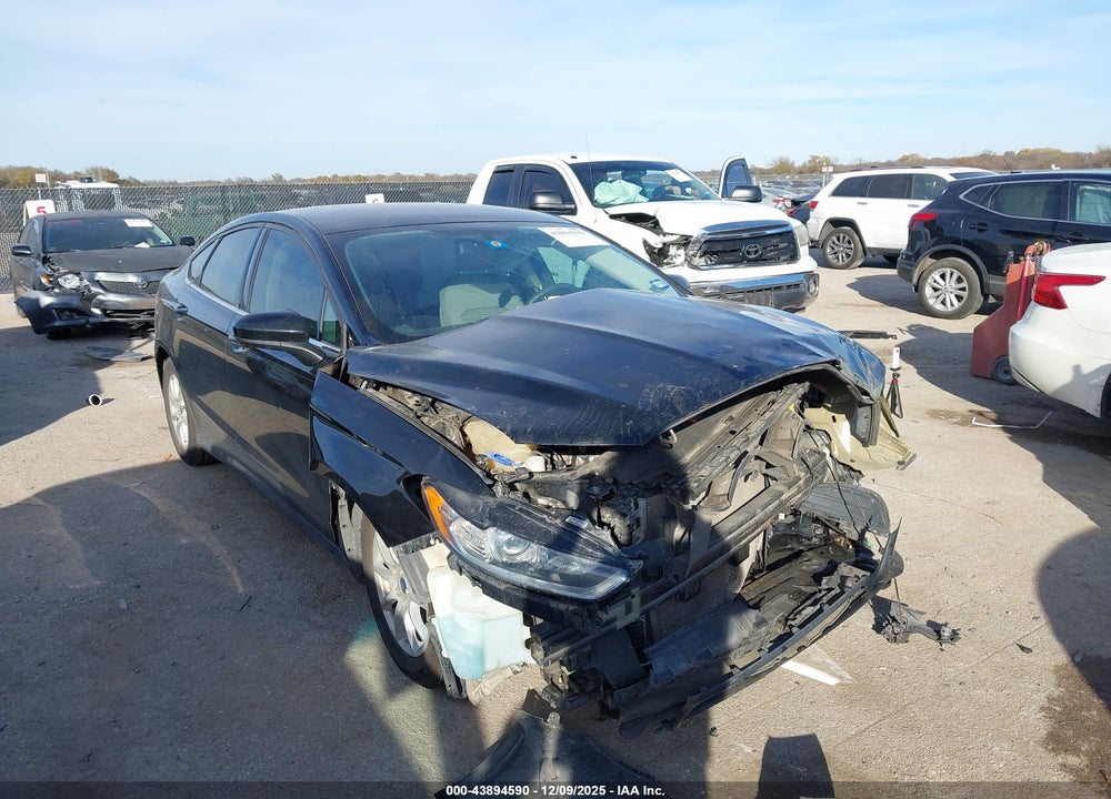 2016 FORD FUSION S VIN: 3FA6P0G72GR382475
