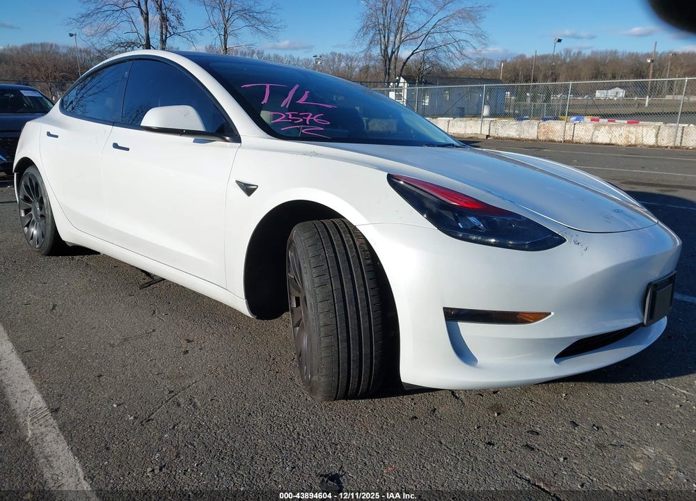 2023 TESLA MODEL 3 PERFORMANCE DUAL MOTOR ALL-WHEEL DRIVE VIN: 5YJ3E1EC4PF581537