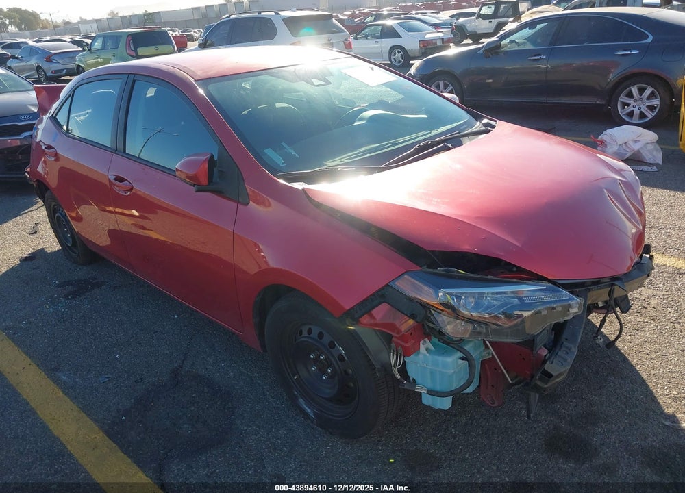 2019 TOYOTA COROLLA LE VIN: 5YFBURHE5KP892255