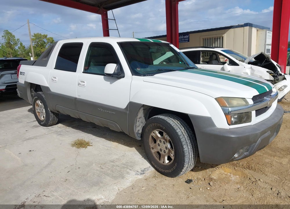 2002 CHEVROLET AVALANCHE 1500 VIN: 3GNEK13T92G359641
