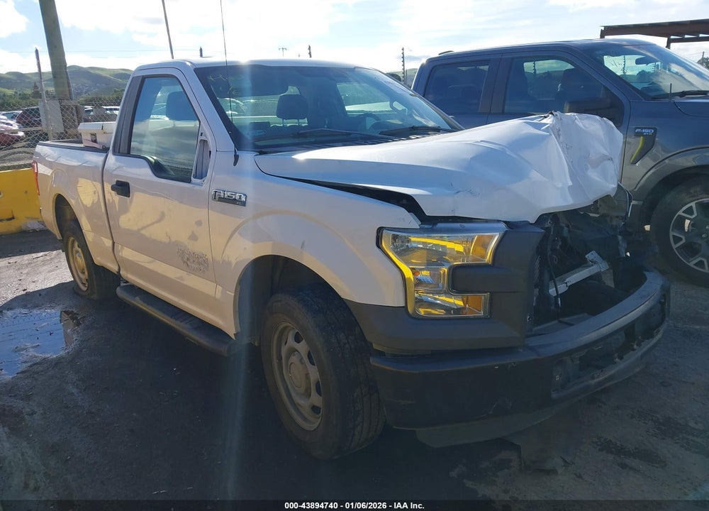 2016 FORD F-150 XL VIN: 1FTMF1C80GKE64377