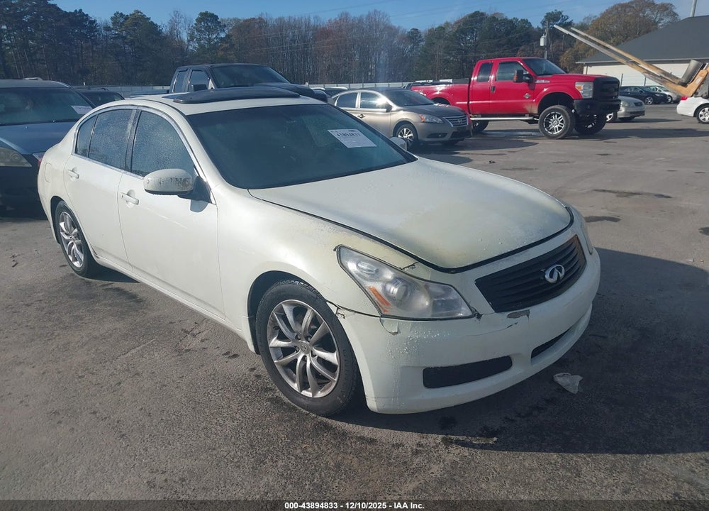 2008 INFINITI G35 JOURNEY VIN: JNKBV61E38M224311