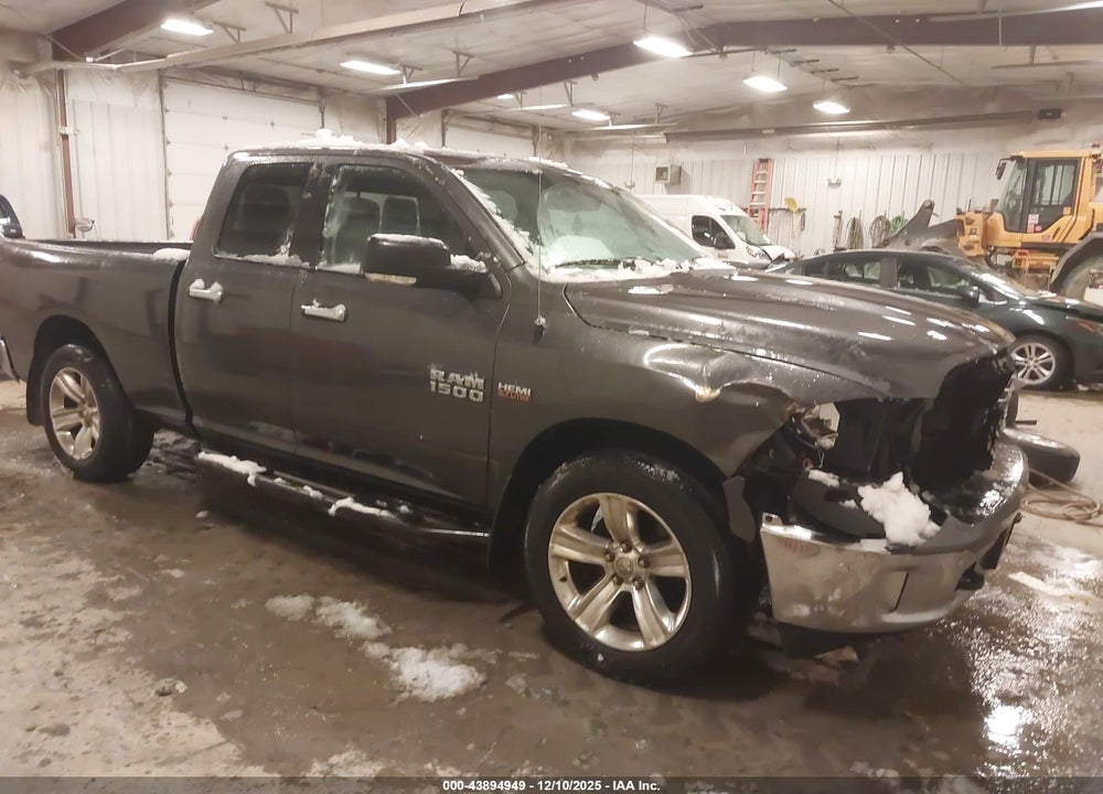 2014 RAM 1500 BIG HORN VIN: 1C6RR7GT3ES444692