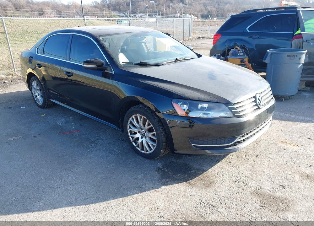 2013 VOLKSWAGEN PASSAT 2.0L TDI SE VIN: 1VWBN7A34DC060165
