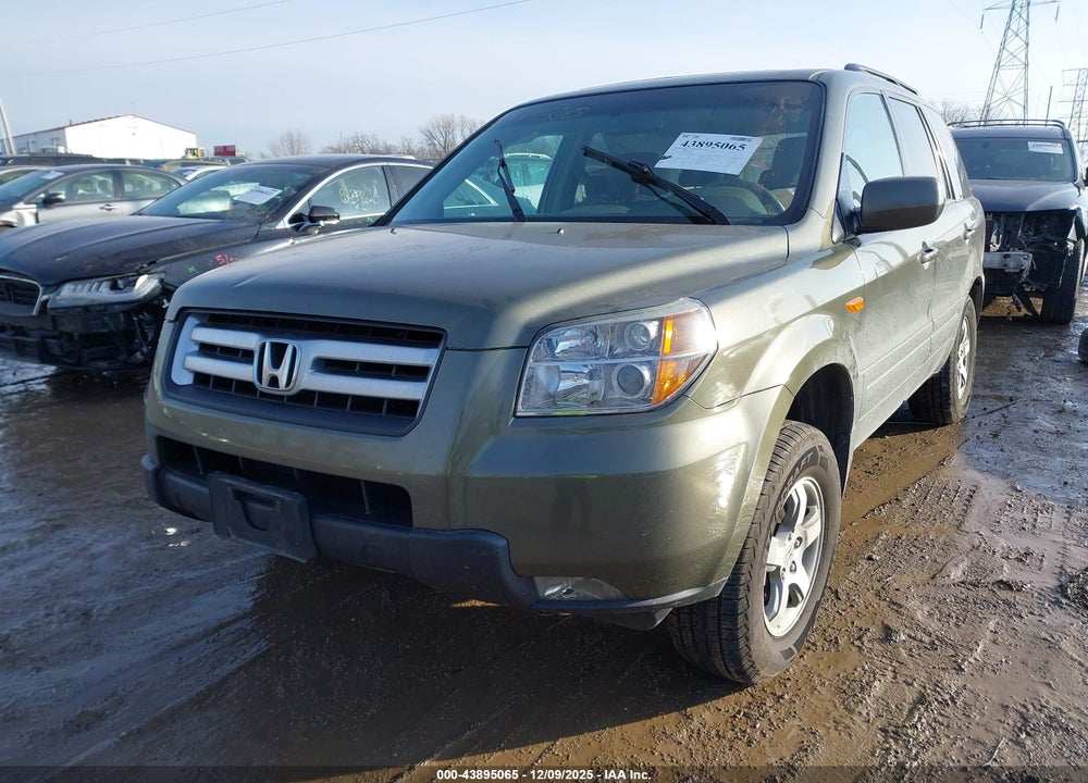 2006 HONDA PILOT EX-L VIN: 2HKYF18526H512202