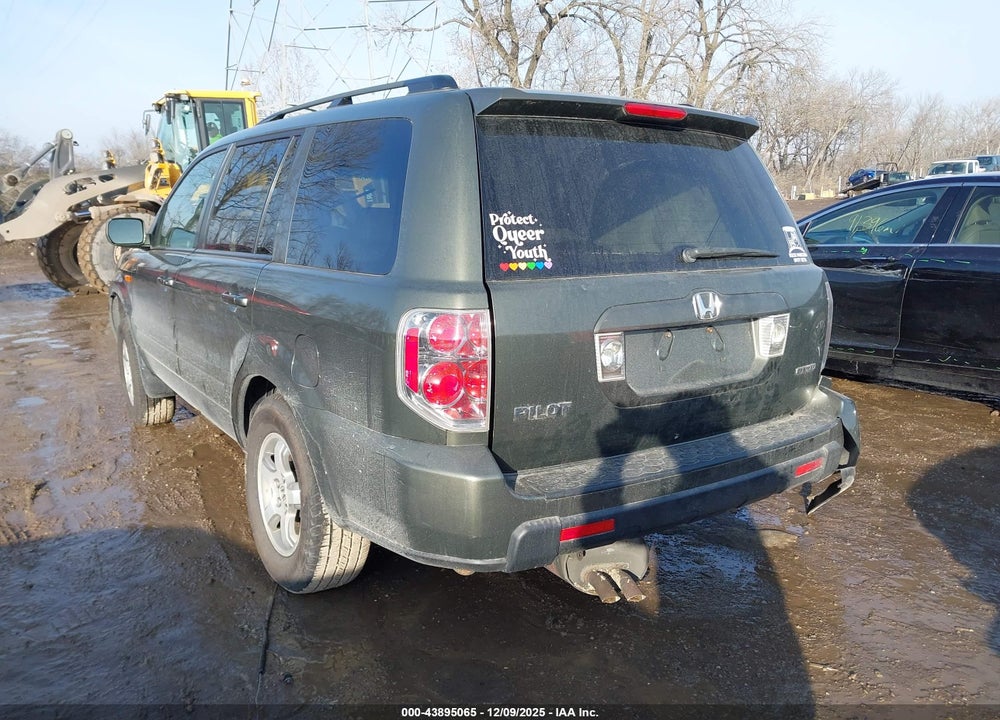 2006 HONDA PILOT EX-L VIN: 2HKYF18526H512202