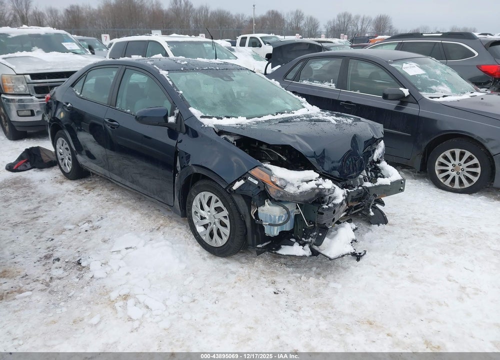 2018 TOYOTA COROLLA LE VIN: 2T1BURHE2JC981652