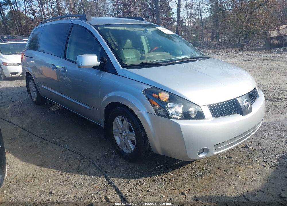 2004 NISSAN QUEST 3.5 SL VIN: 5N1BV28U34N310399