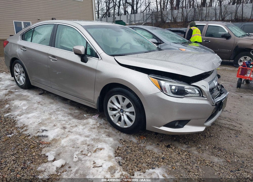 2016 SUBARU LEGACY 2.5I PREMIUM VIN: 4S3BNAF65G3051465