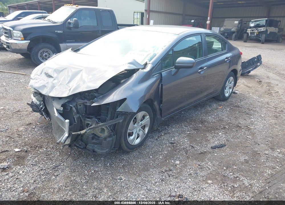 2014 HONDA CIVIC LX VIN: 19XFB2F5XEE079601
