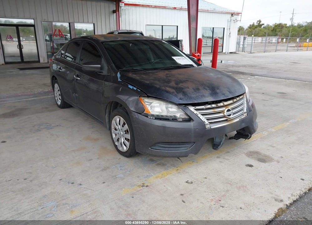 2014 NISSAN SENTRA S VIN: 3N1AB7AP7EY273813