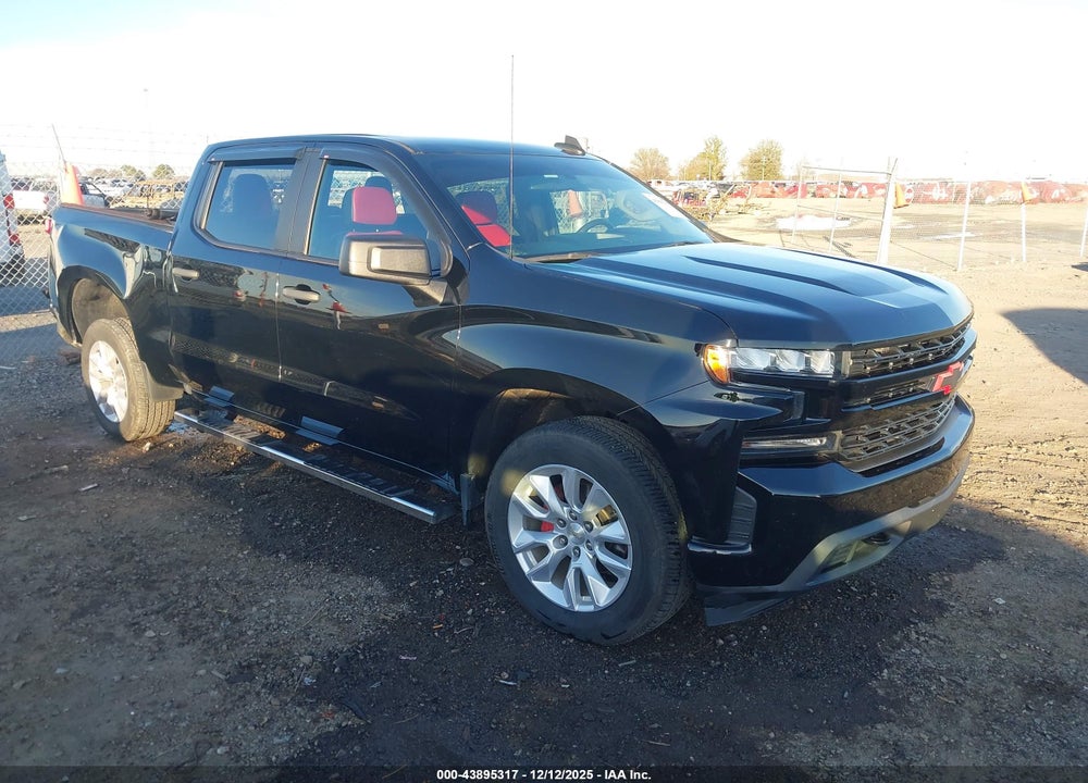 2020 CHEVROLET SILVERADO 1500 2WD  SHORT BED CUSTOM VIN: 3GCPWBEF9LG224843