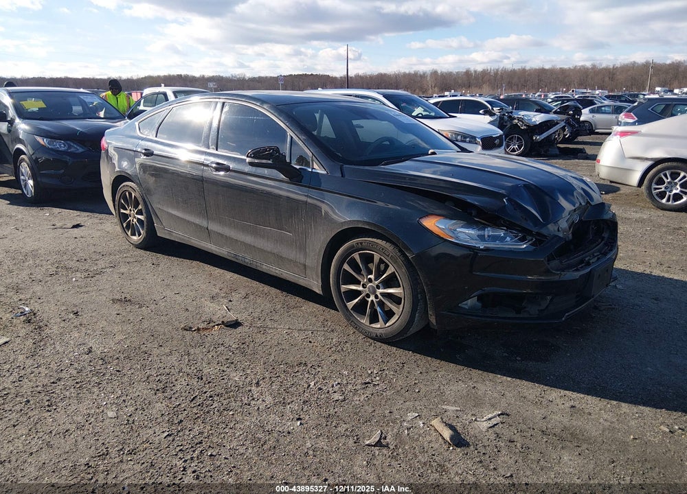 2017 FORD FUSION SE VIN: 3FA6P0H77HR369852