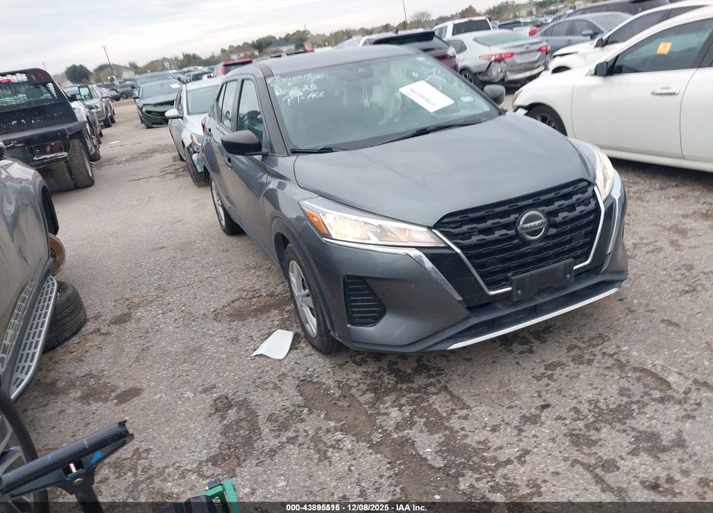 2021 NISSAN KICKS S XTRONIC CVT VIN: 3N1CP5BV3ML480755