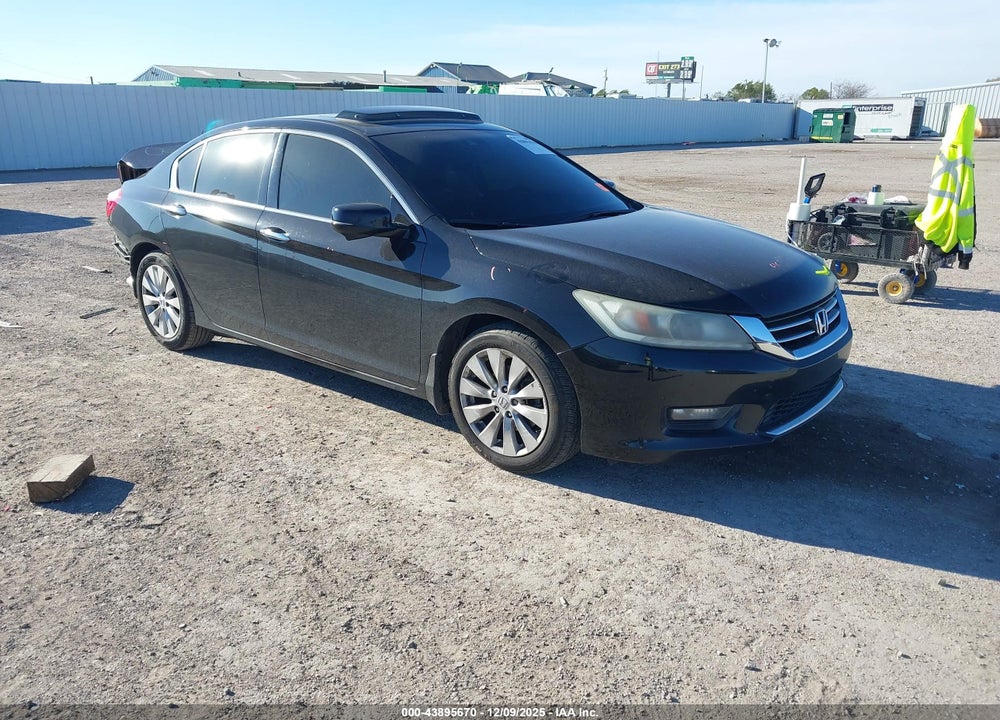 2014 HONDA ACCORD EX-L V-6 VIN: 1HGCR3F86EA027207