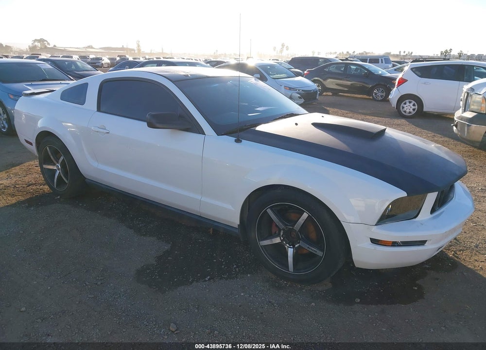 2007 FORD MUSTANG V6 DELUXE/V6 PREMIUM VIN: 1ZVHT80N475210616