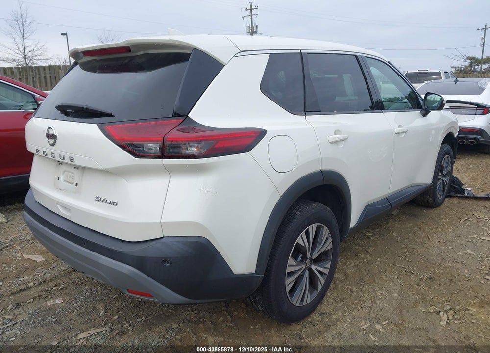2021 NISSAN ROGUE SV INTELLIGENT AWD VIN: 5N1AT3BB1MC763432