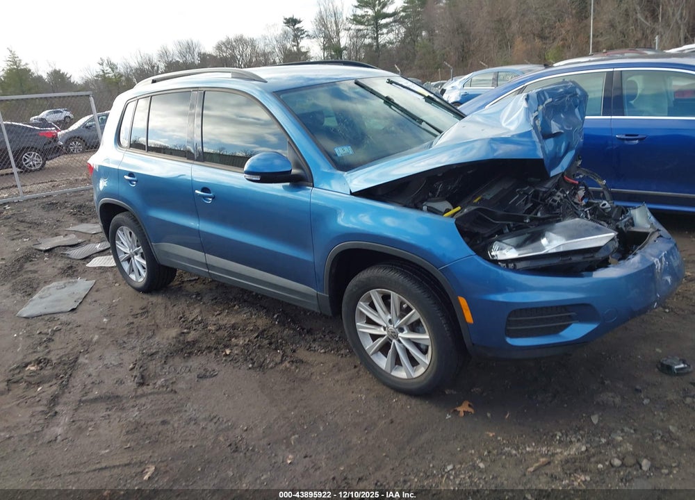 2018 VOLKSWAGEN TIGUAN LIMITED 2.0T VIN: WVGAV7AX1JK005493