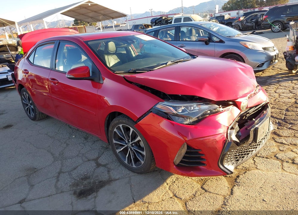 2017 TOYOTA COROLLA XSE VIN: 5YFBURHE2HP620786