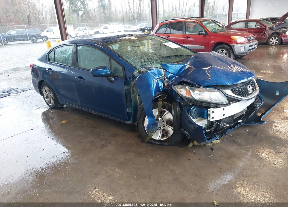 2015 HONDA CIVIC LX VIN: 19XFB2F5XFE265155
