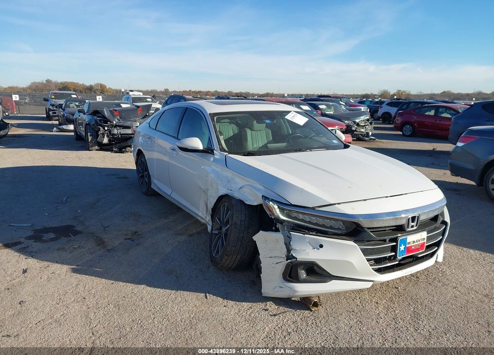 2022 HONDA ACCORD EX-L VIN: 1HGCV1F57NA003553
